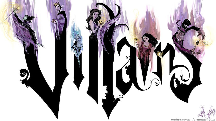 Best 5 Disney Evil Characters on Hip, kawaii disney villains HD wallpaper
