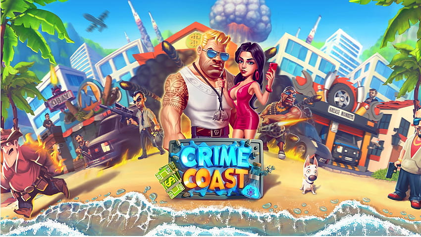 Crime Coast: Gangster's Paradise, perang geng pantai kejahatan Wallpaper HD