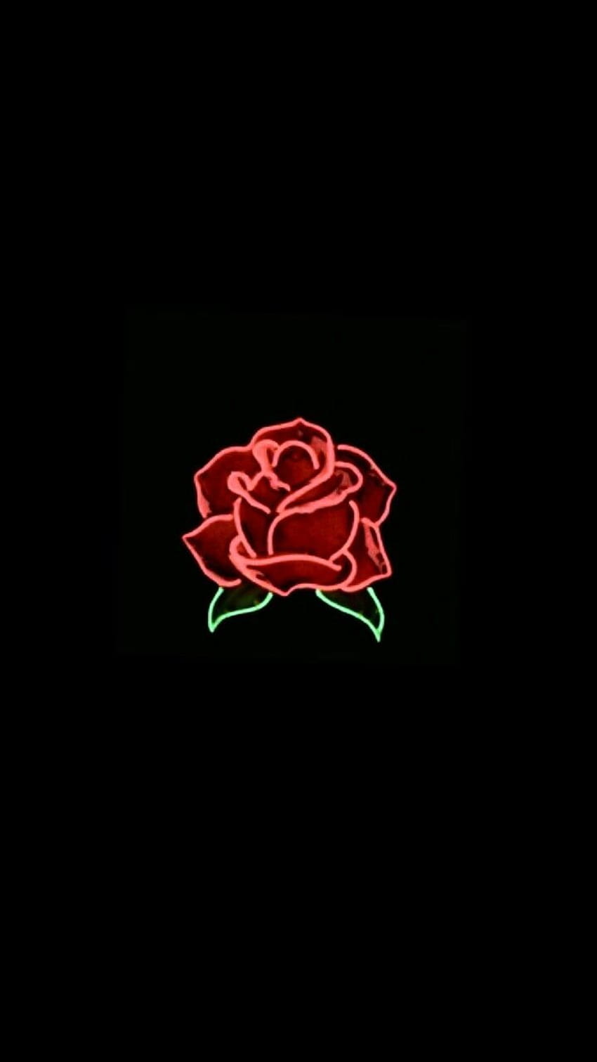 Grunge Rose Aesthetic, rose aesthetic dark HD phone wallpaper