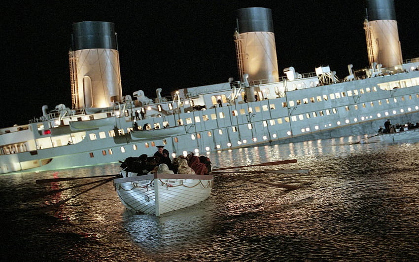Titanic Sinking 1920x1200 HD wallpaper