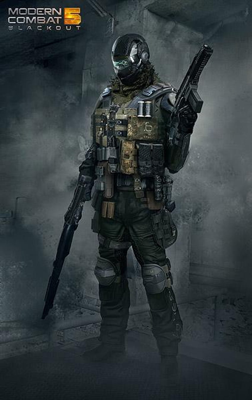 Bounty Hunter, modern combat 5 blackout android games HD phone wallpaper |  Pxfuel