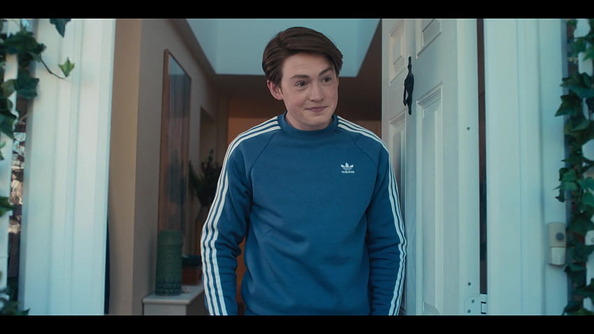 Adidas Blue Sweatshirt Of Kit Connor As Nick Nelson In Heartstopper S01E02 HD wallpaper