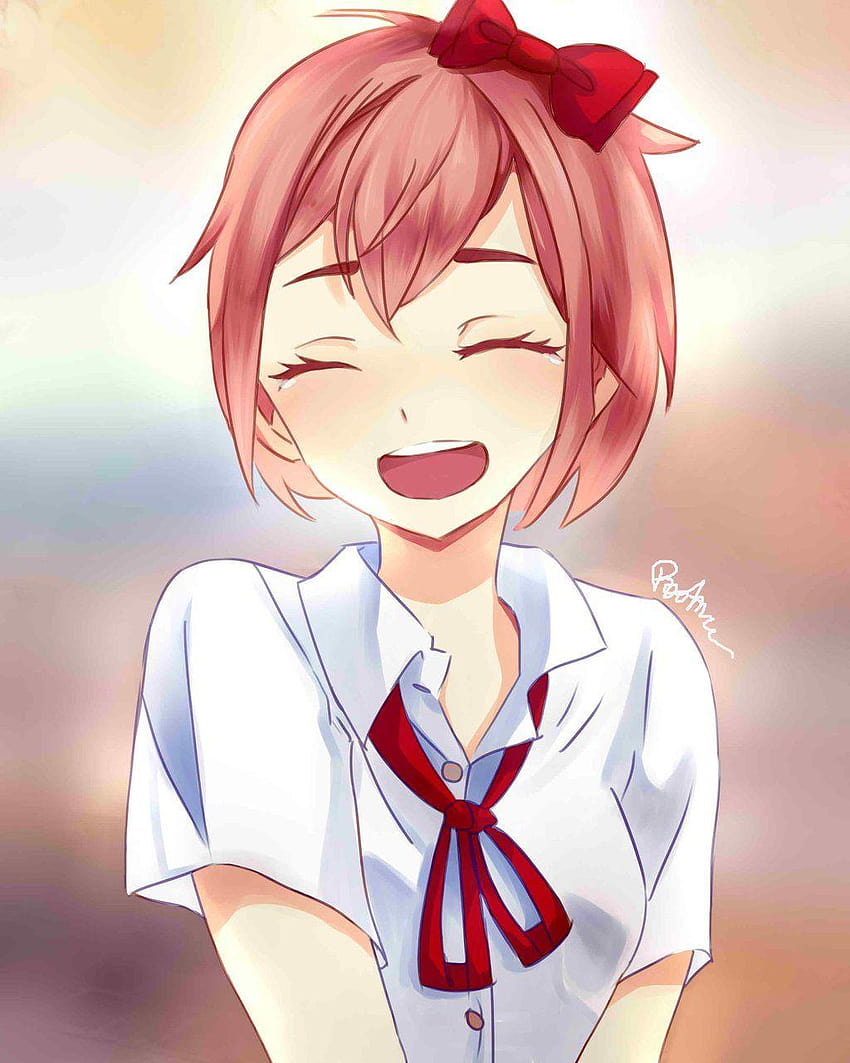 Papel de parede : Sayori Doki Doki Literature Club, Doki Doki