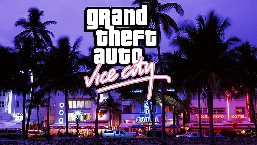 Grand Theft Auto: Vice City и фонове, gta vc HD тапет