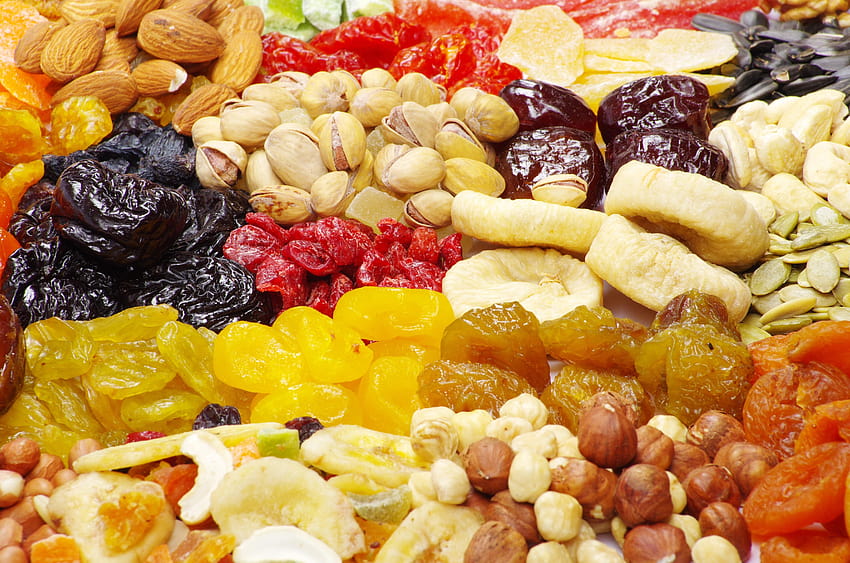 3347901 Heap, Dried fruit, Candied fruit, Nuts and HD wallpaper