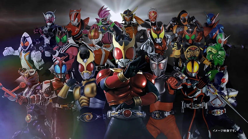 Top 5 Saisons von Kamen Rider für Anfänger, heisei kamen rider HD-Hintergrundbild