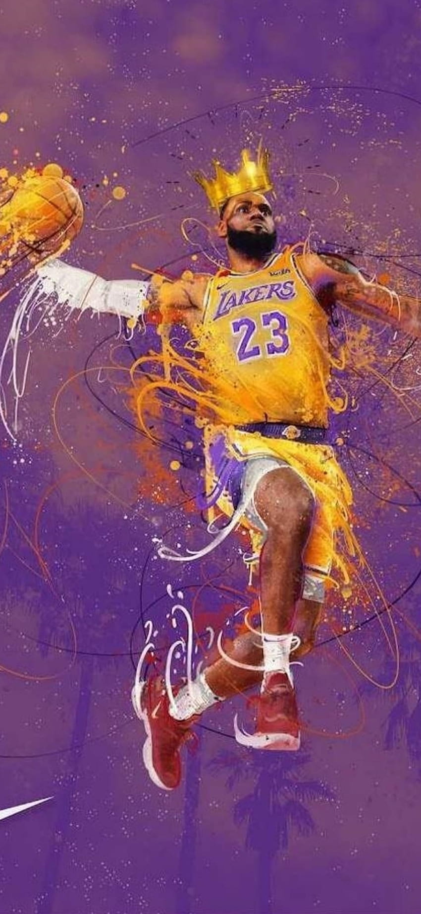 Basketball Lebron James HD-Handy-Hintergrundbild