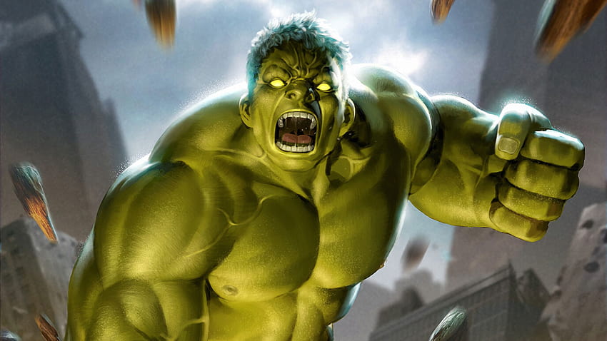 angry hulk marvel comic HD wallpaper