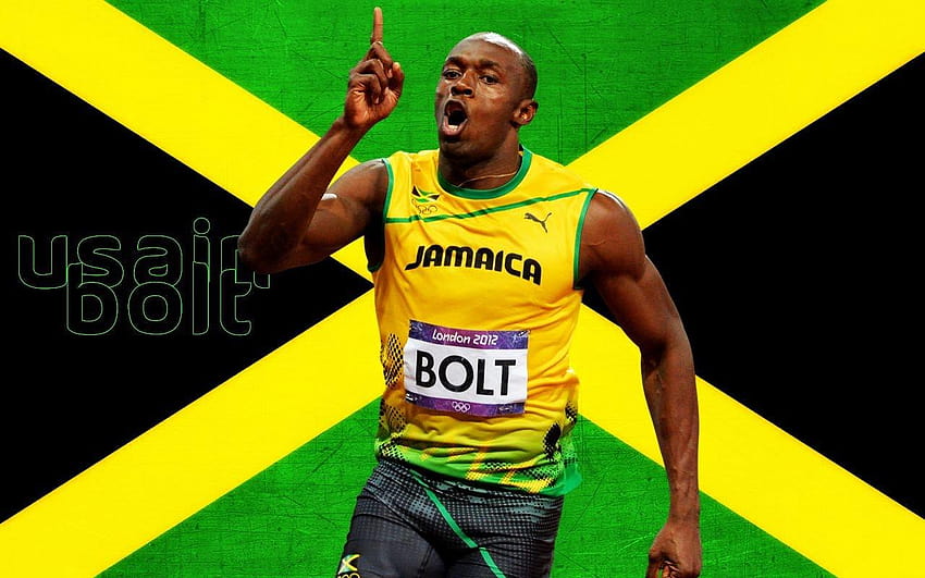 Usain Bolt dla iPhone'a i telefonu komórkowego, Usain Bolt Puma Tapeta HD
