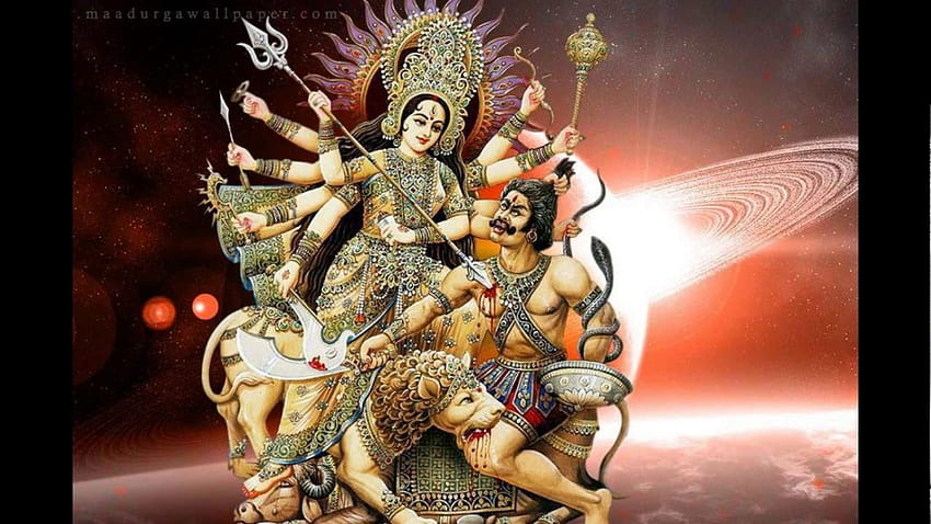 Goddess Maa Durga , Maa Durga , Goddess Maa Durga, sherawali HD wallpaper