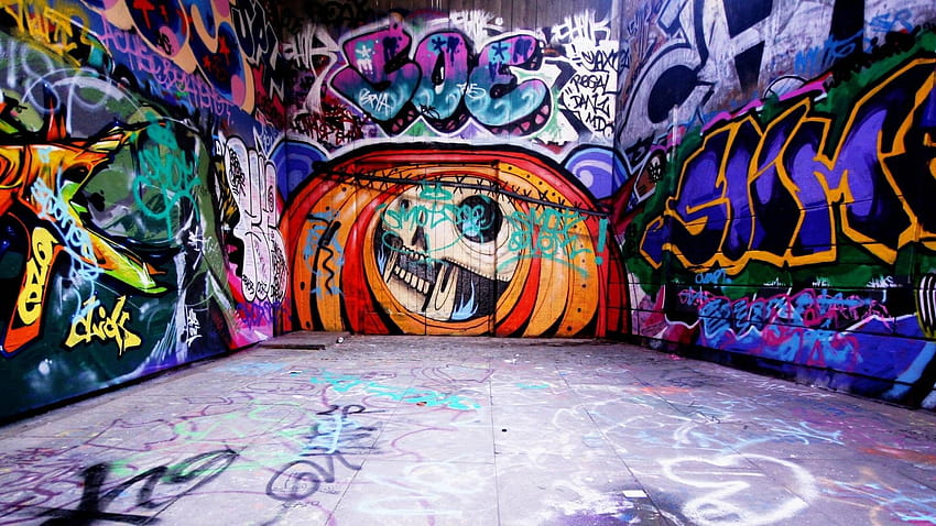 Fonds de mur de graffiti, graffiti 2021 Fond d'écran HD