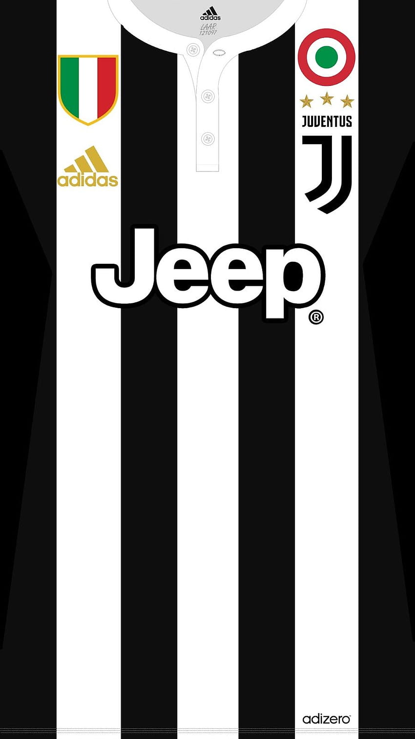 Jersey Juventus Football Club Serie A 2017, football jersey HD phone wallpaper