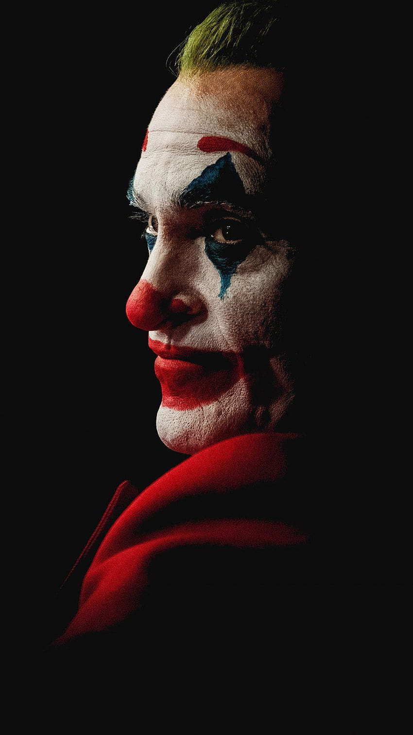 Joaquin Phoenix Joker s negros Pure, joker u fondo de pantalla del teléfono