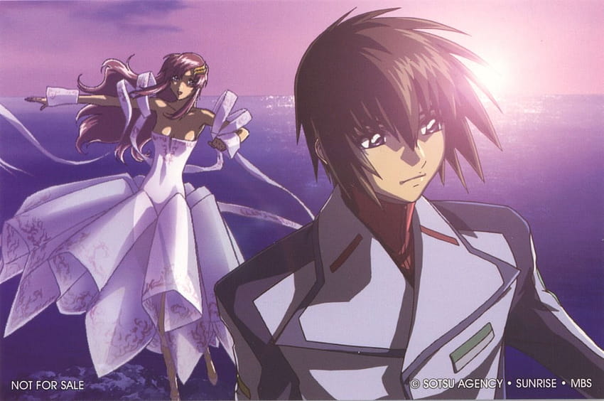 Gundam Seed Destiny: Kira Yamato, Lacus Clyne Tapeta HD