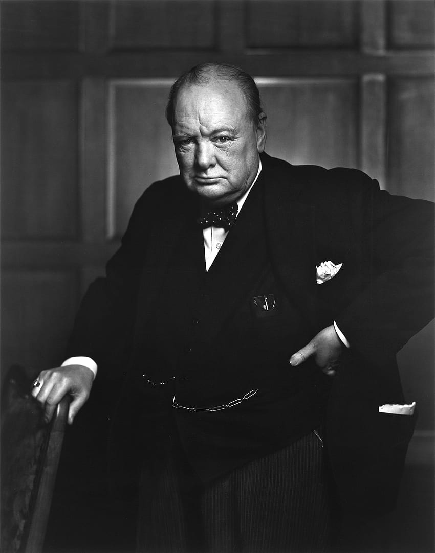 Winston Churchill HD-Handy-Hintergrundbild
