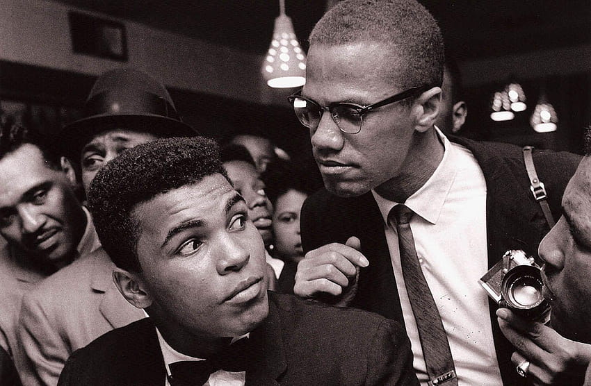 10 of Muhammad Ali with Malcolm X HD 월페이퍼