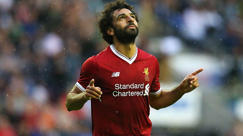 Mohamed Salah Liverpool Ve Mısırlı Futbolcu, Dolu HD duvar kağıdı