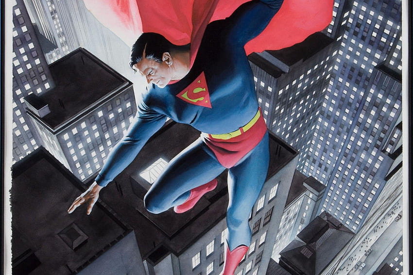 Alex Ross Supermann HD-Hintergrundbild