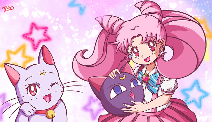 Crop Chibiusa Tsukino for , Sailor Moon, Pink Hair Backgrounds HD wallpaper