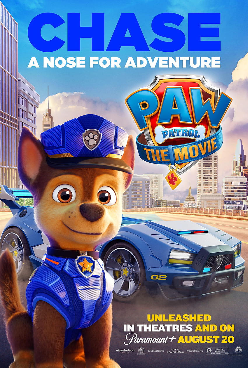 PAW Patrol: The Movie Poster 24, Pfotenpatrouille der Film HD-Handy-Hintergrundbild