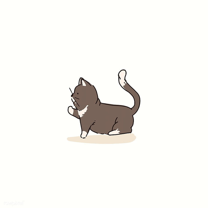 เวกเตอร์ระดับพรีเมียมขององค์ประกอบ doodle แมว Grey Munchkin เวกเตอร์ 1199481 วอลล์เปเปอร์โทรศัพท์ HD