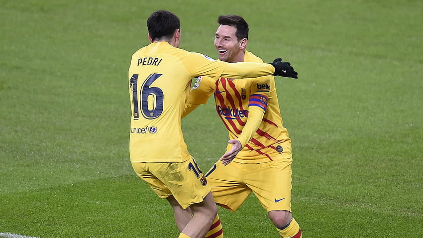 Messi & Pedri partnership delights Koeman after crucial Barca win HD wallpaper