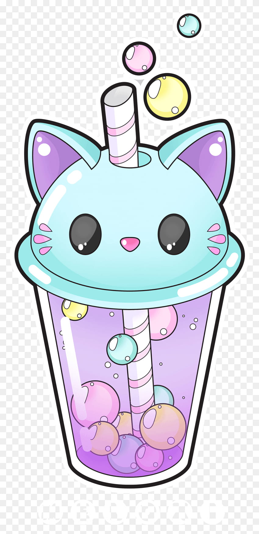 Cute Cat Bubble Tea Cute Cat Bubble Tea, Cream, Dessert, Food PNG – Stunning transparent png clipart HD phone wallpaper