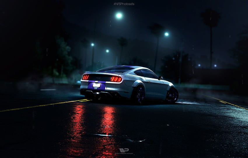 Ford, mustang, NFS, NFS ets, Need For Speed ​​2015 Sfondo HD
