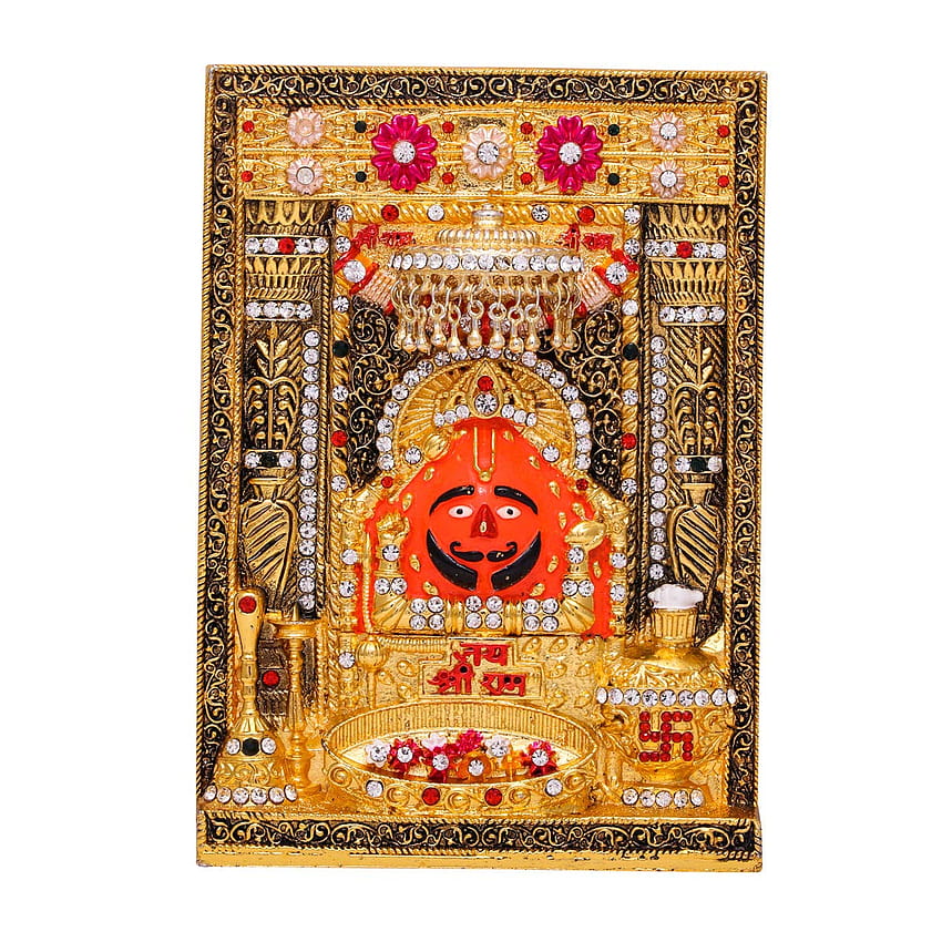 Acheter des cadeaux divins Salasar Balaji / Hanuman Dieu Bajrangbali Mahavir Statue Table Showpiece Fond d'écran de téléphone HD