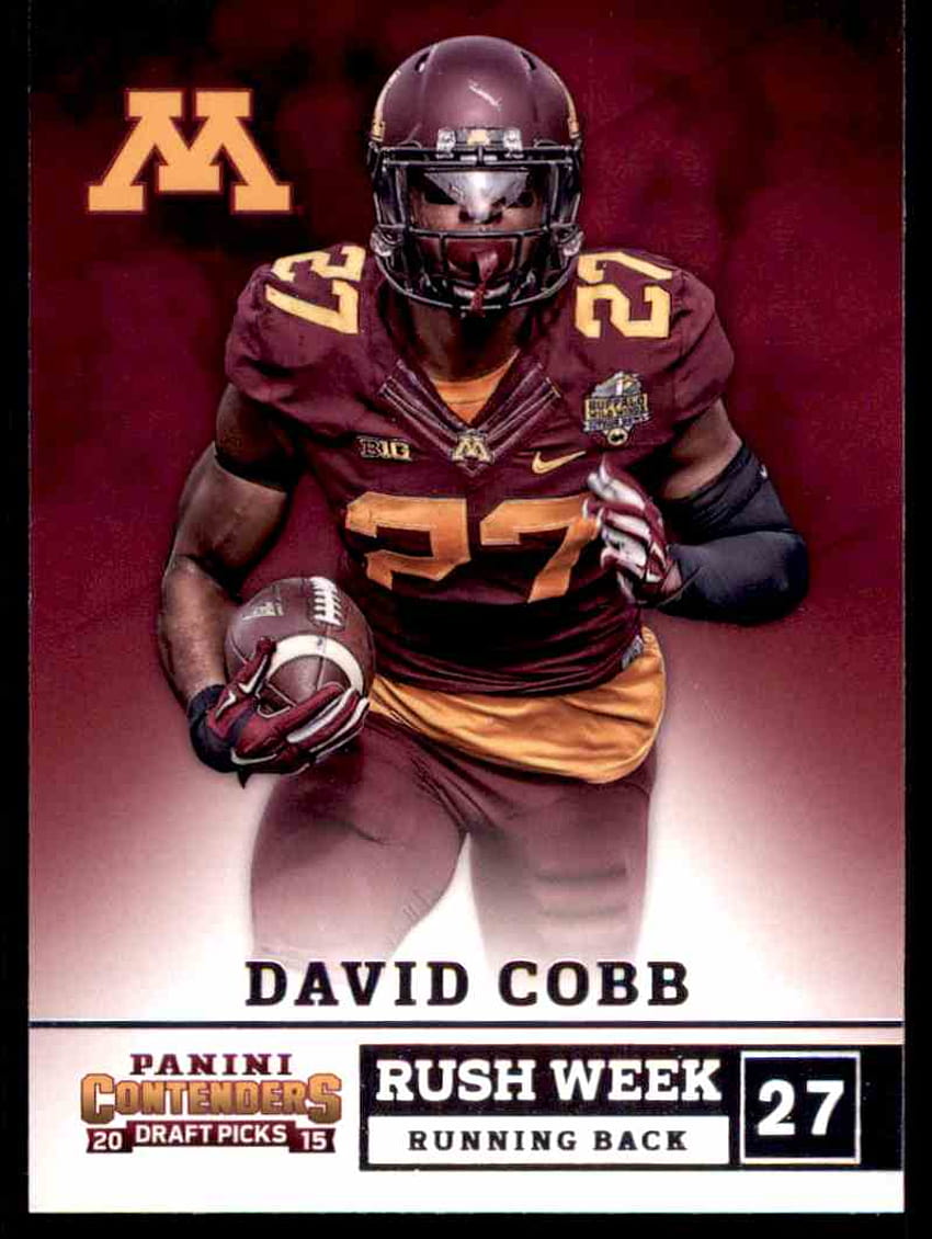 2015 Contenders Draft Picks Rush Week David Cobb, minnesota golden gophers football HD phone wallpaper