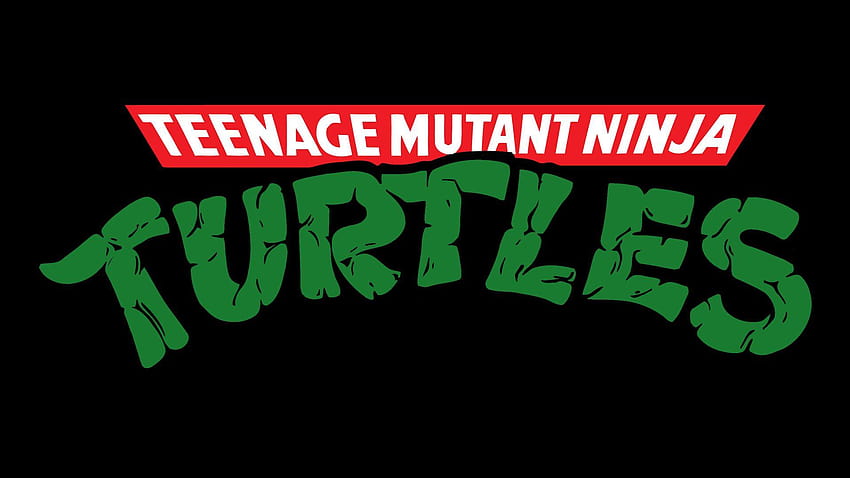 Logotipo de las Tortugas Ninja mutantes adolescentes, logotipo de tmnt fondo de pantalla
