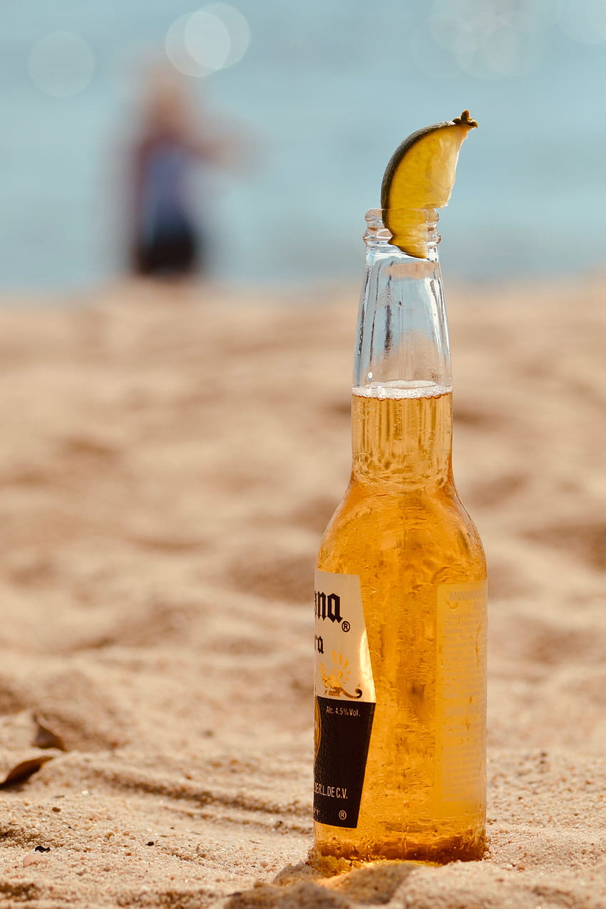 Corona Beer Bottle Across Sands · Stock HD phone wallpaper | Pxfuel