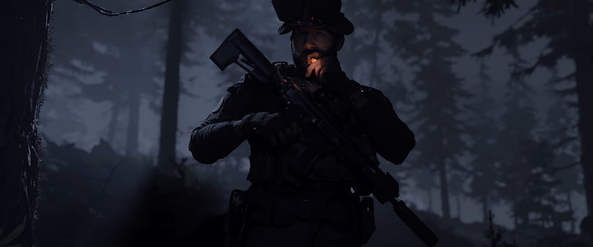 Call of Duty: Modern Warfare Captain Price Smoking, call of duty mw HD wallpaper