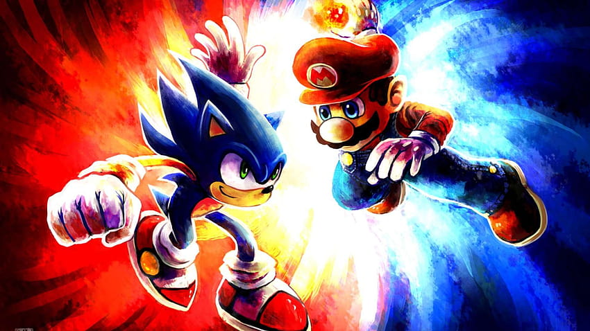 Epic Dark Sonic, cool sonic HD wallpaper