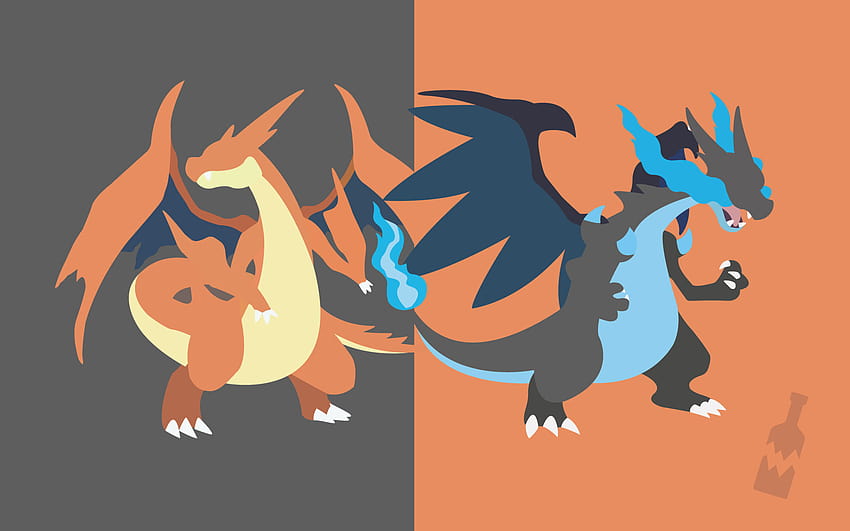 Evolução Megas Charizard Shiny XeY 