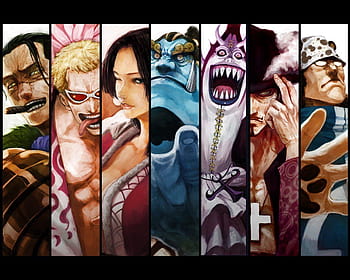 Bartholomew kuma, boa hancock, donquixote doflamingo, dracule mihawk ...