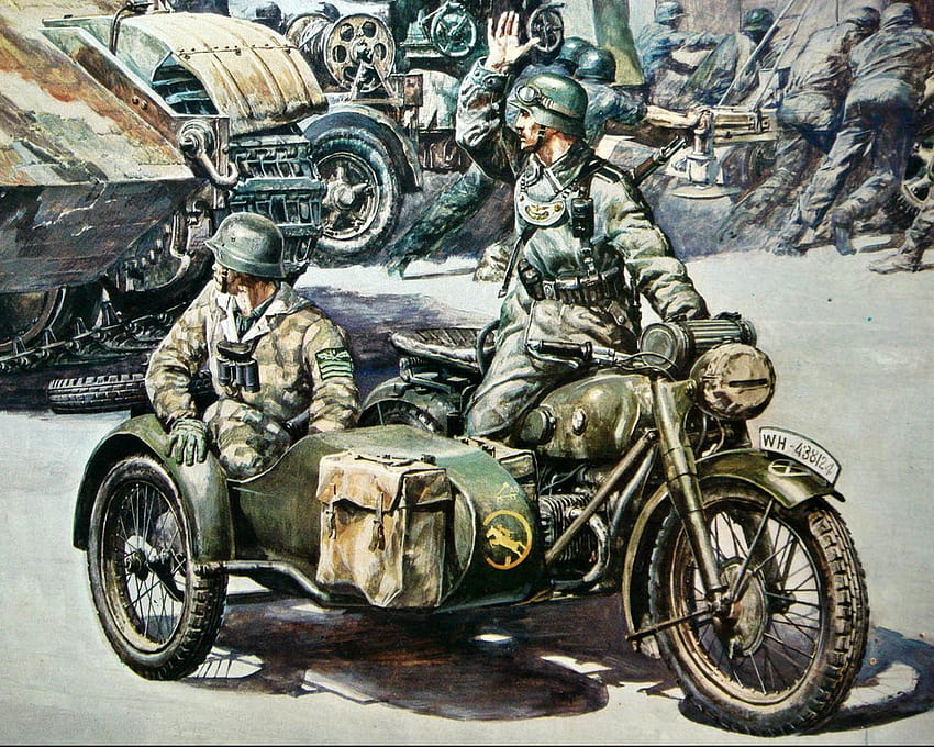 Prajurit Seni Lukis Wehrmacht Tentara, wermacht Wallpaper HD