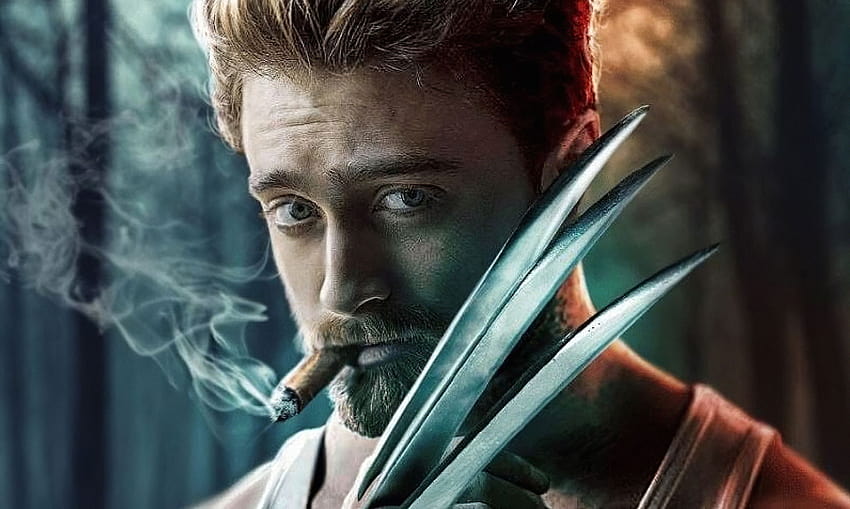 Daniel Radcliffe en tant qu'art Wolverine, super-héros, arrière-plans et Fond d'écran HD