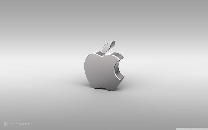 Colorido Apple High, logotipo de iphone plateado fondo de pantalla