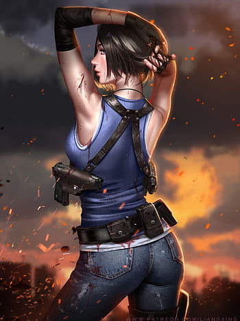 Jill Valentine wallpaper 23 by ethaclane.deviantart.com on deviantART