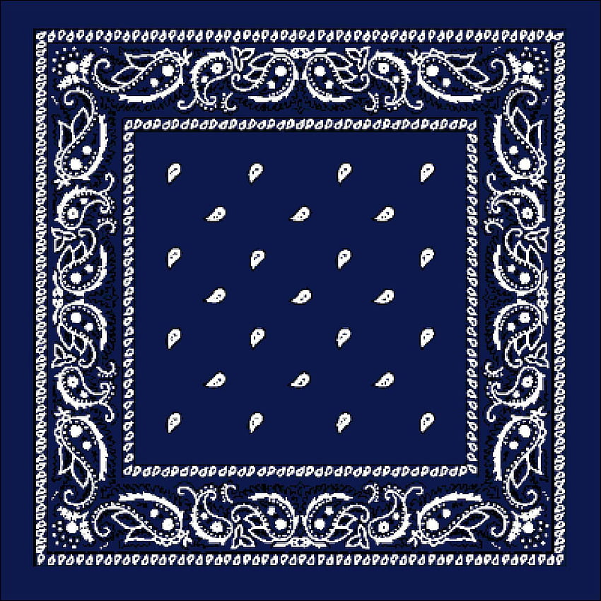 blue bandana background HD phone wallpaper