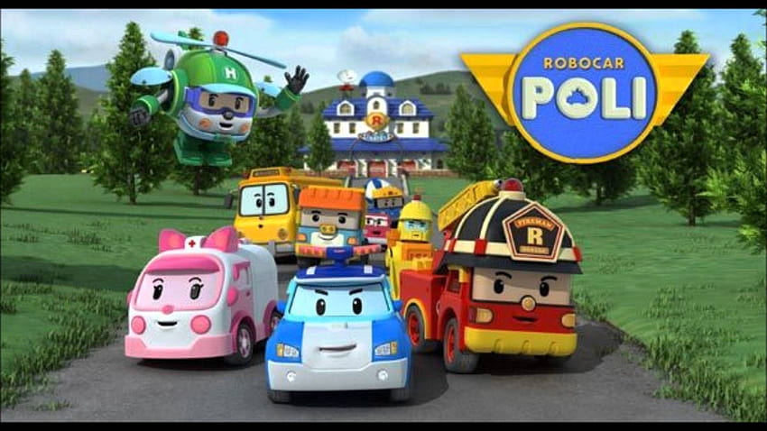 Filme und Animationsdessins für Kinder: nos préférés, robocar poli HD-Hintergrundbild
