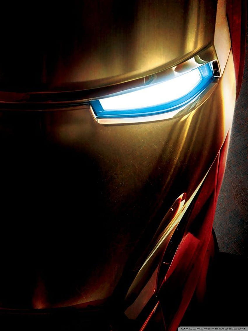 Iron Man Eye ❤ do Ultra TV • Szeroki, iron man do urządzeń mobilnych Tapeta na telefon HD