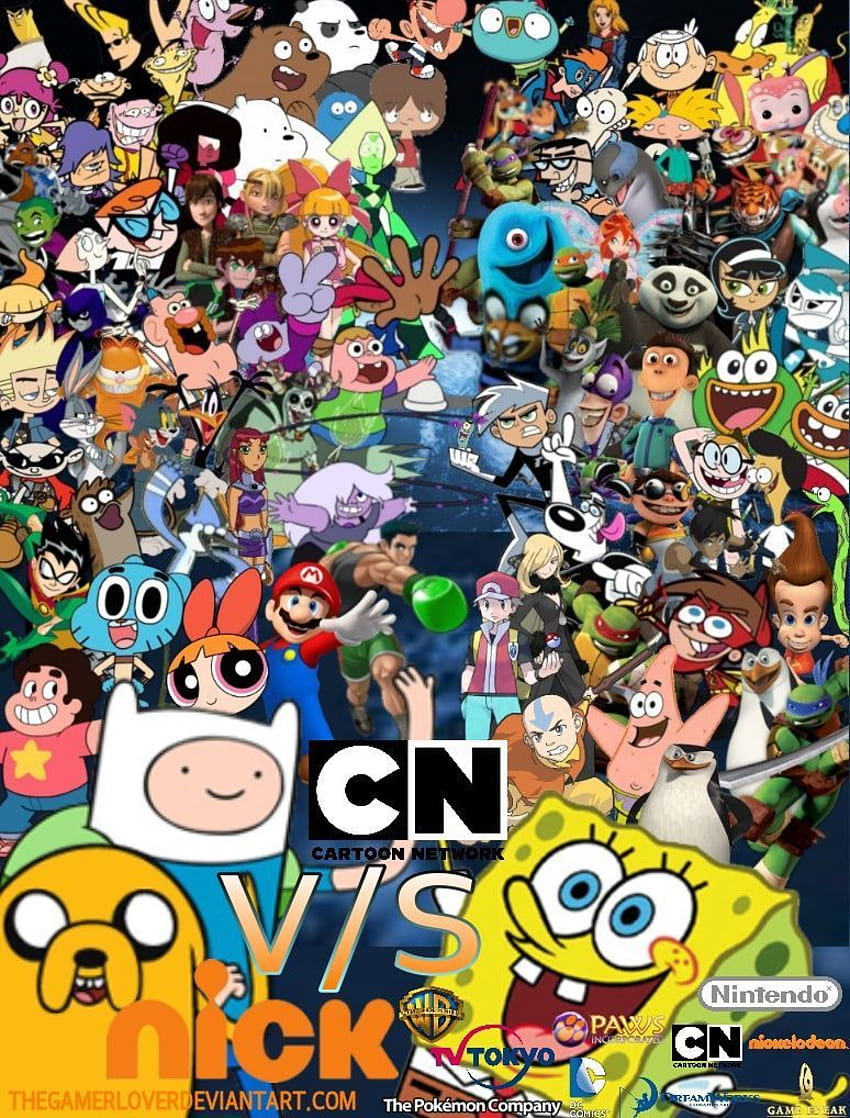 Герои от Cartoon Network HD тапет за телефон