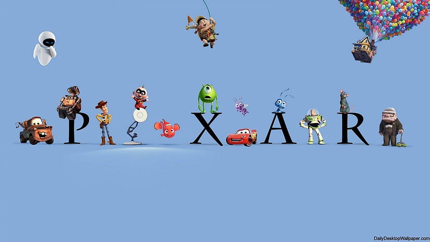 Logo pixar, disney pixar Wallpaper HD