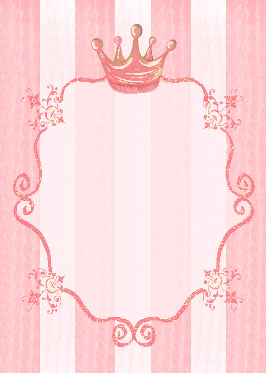 Pink Crown Backgrounds posted by Christopher Sellers HD phone wallpaper