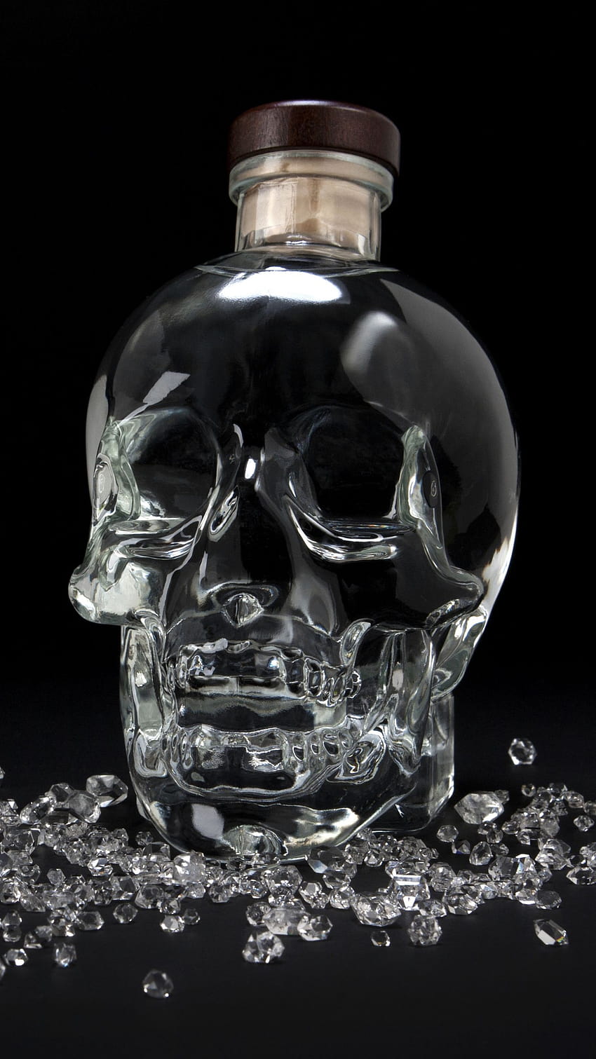 Produtos/Vodka Crystal Head, álcool móvel Papel de parede de celular HD