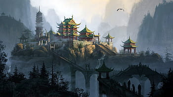 Chinese temple HD wallpapers | Pxfuel