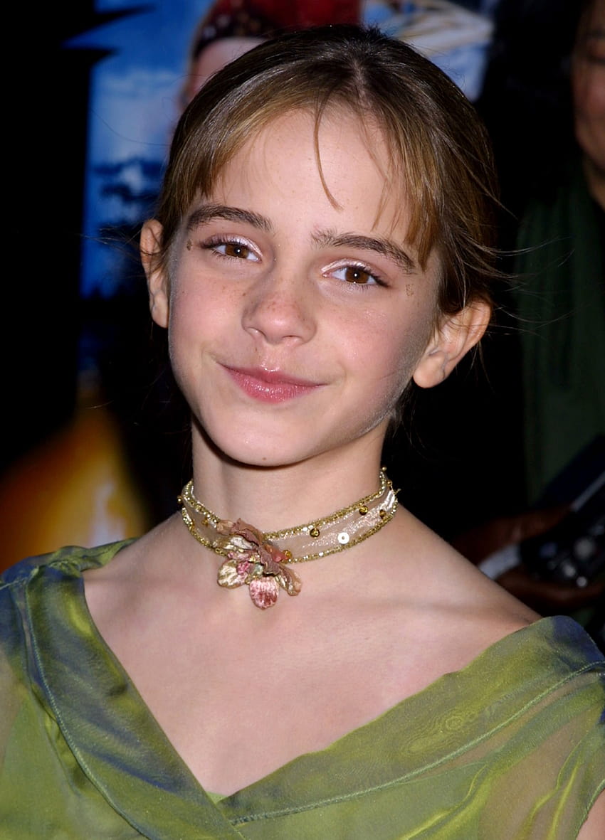 A evolução do cabelo de Emma Watson: da Hermione de 'Harry Potter' à Bela da Disney, a infância de Emma Watson Papel de parede de celular HD