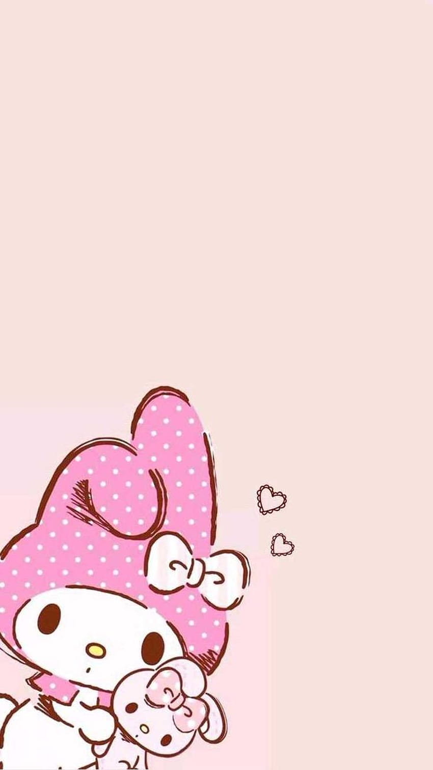 My Melody iPhone Discover more Anime, Cartoon, Hello Kitty, My Melody, Onegai My Melody . htt… in 2022 HD phone wallpaper